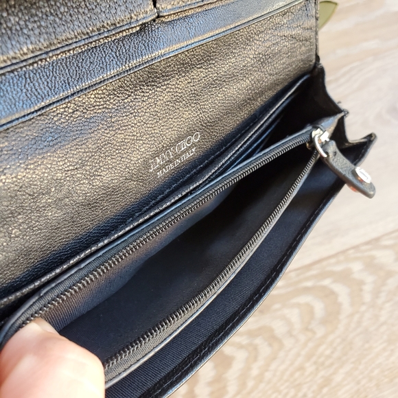 Jimmy Choo Star Studded Leather  Wallet - Picture 14 of 15
